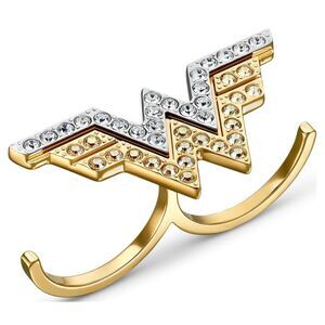Wonder woman Swarovski Collab ring ￼